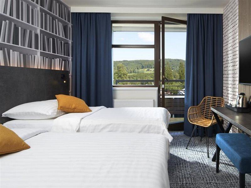 Orea Resort Devet Skal Vysocina Sněžné Bagian luar foto