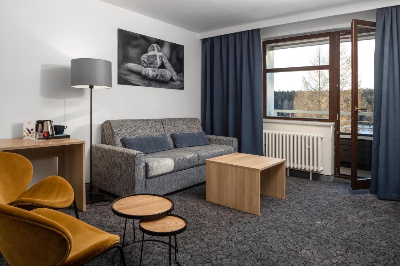 Orea Resort Devet Skal Vysocina Sněžné Bagian luar foto