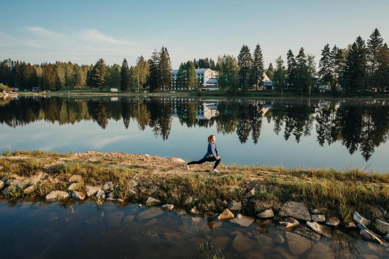 Orea Resort Devet Skal Vysocina Sněžné Bagian luar foto