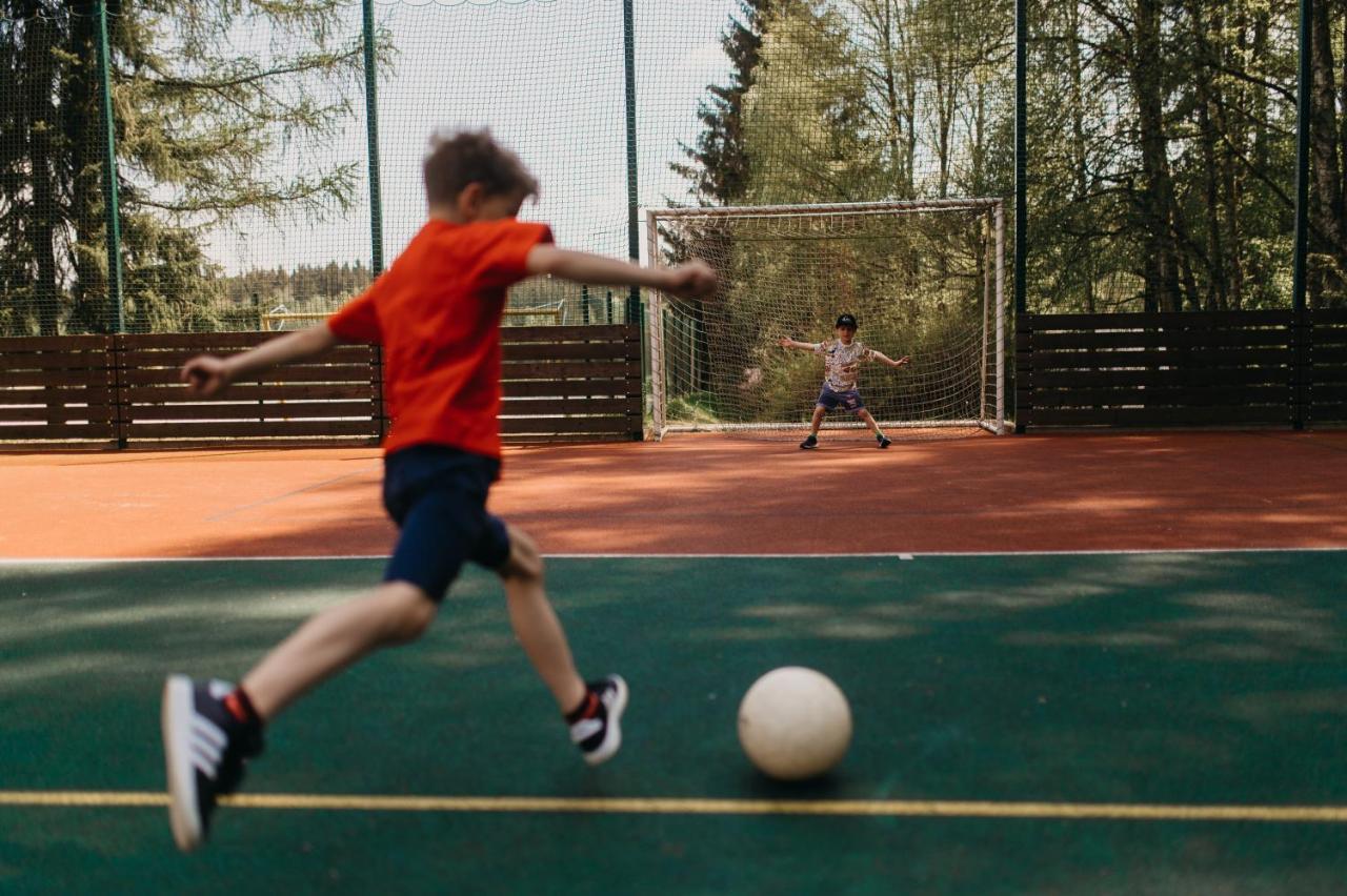 Orea Resort Devet Skal Vysocina Sněžné Bagian luar foto